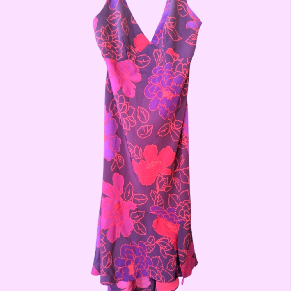 Express sleeveless asymmetrical sleeveless dress Size 13/14